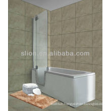 New style acrylic walk in bathtub for elderly and disabled of rectangle shape